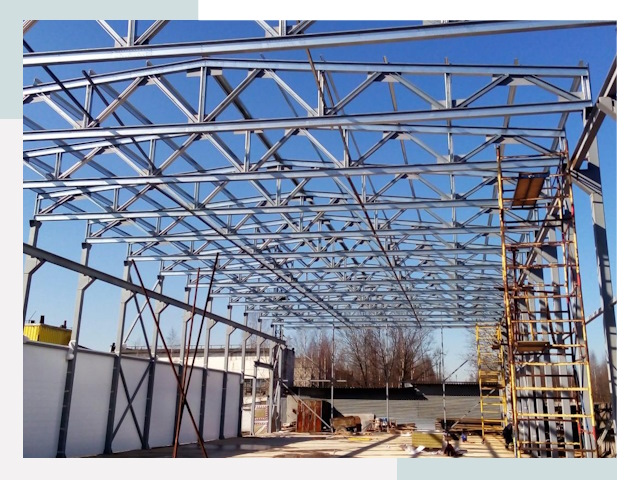 Строительство цехов в Щербинка от 611 руб. под ключ