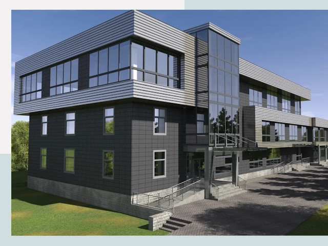 Административные здания в щербинке