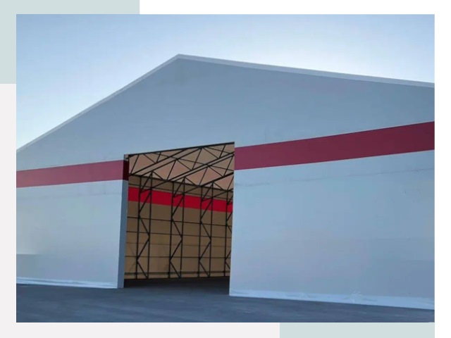 Быстровозводимые ангары в щербинке