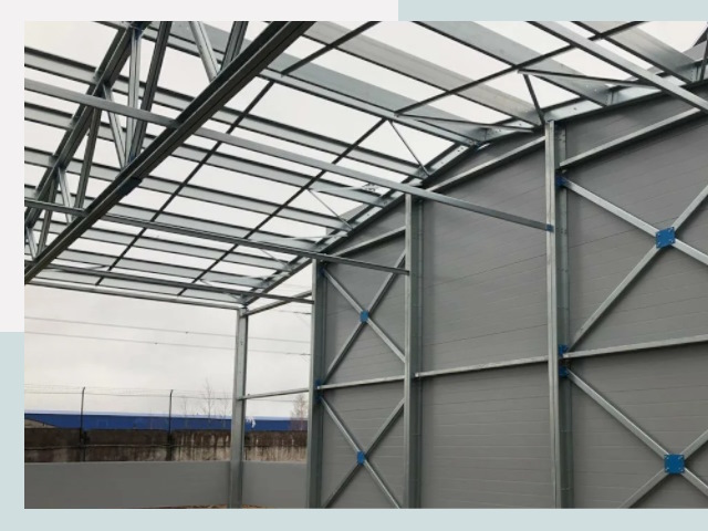 Каркасные ангары от СтальСтрой-Щрб по цене от 611 руб.