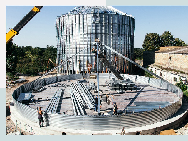 Силосы для зерна в Щербинка от 611 руб. - Надёжное хранение