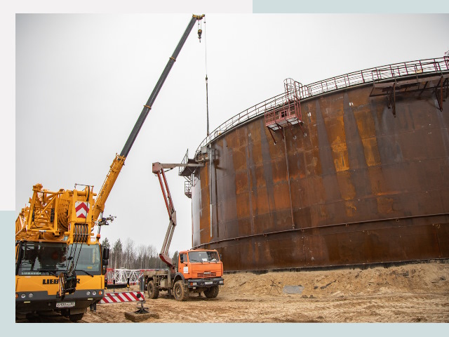 Монтаж резервуаров в щербинке от 611 руб. за м³