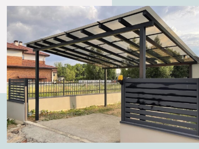 Металлические навесы в Щербинка от 611 руб. за м²