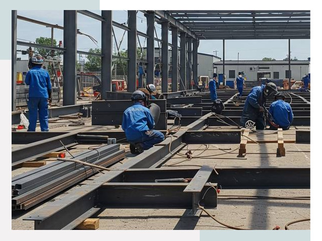 Монтаж металлоконструкций в щербинке от 611 руб.